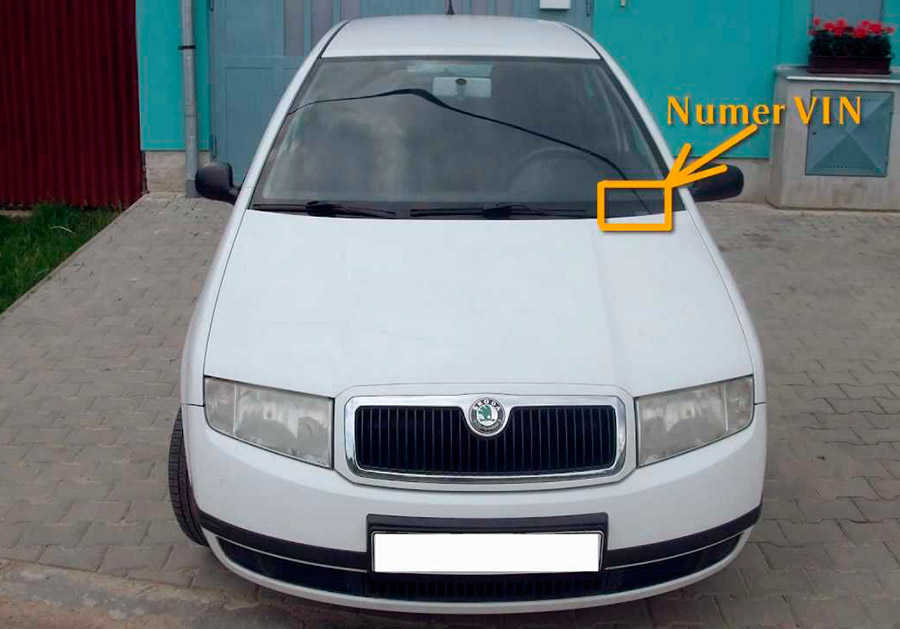 Расшифровать vin skoda